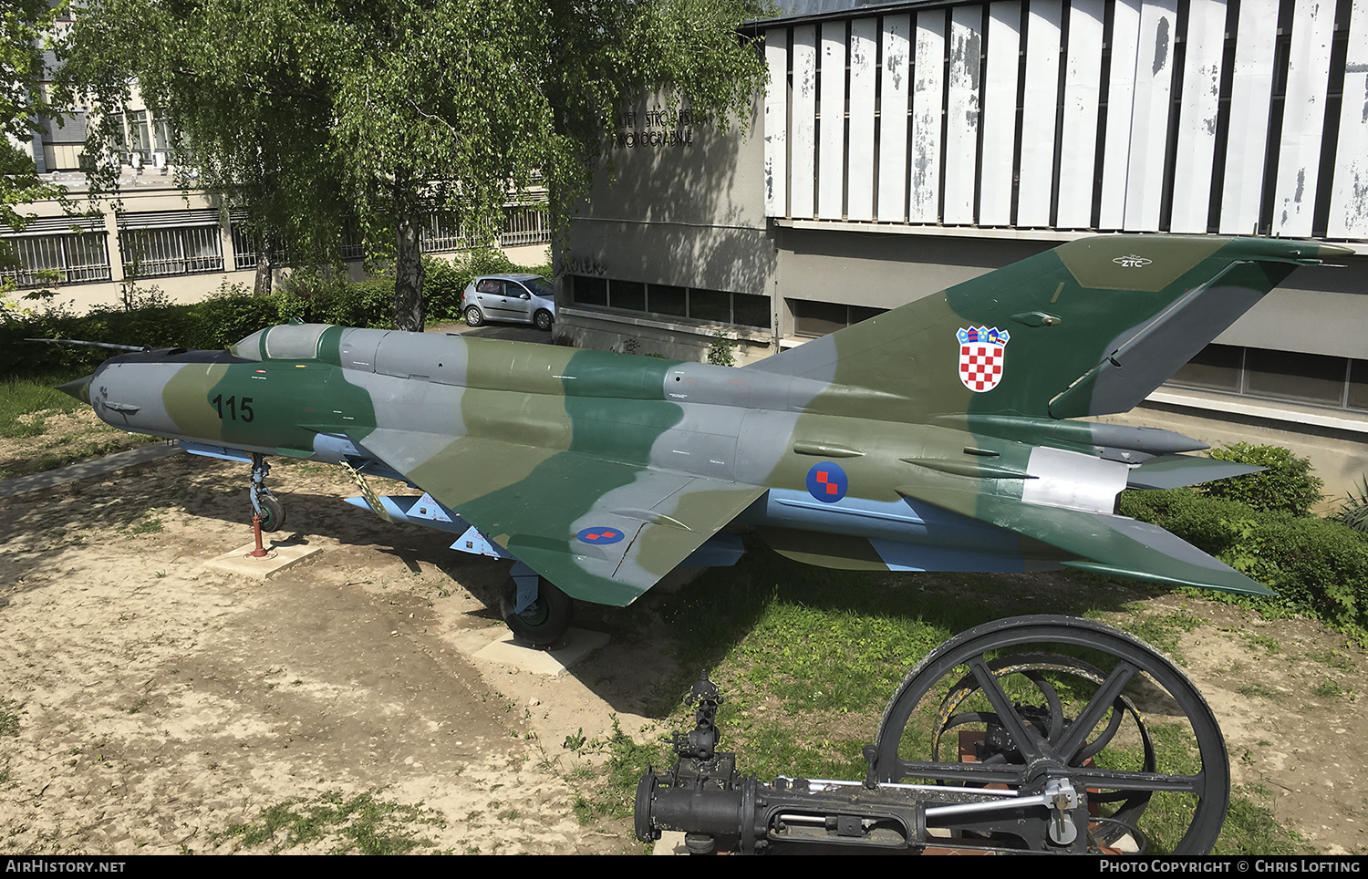 Aircraft Photo of 115 | Mikoyan-Gurevich MiG-21bis | Croatia - Air Force | AirHistory.net #315887