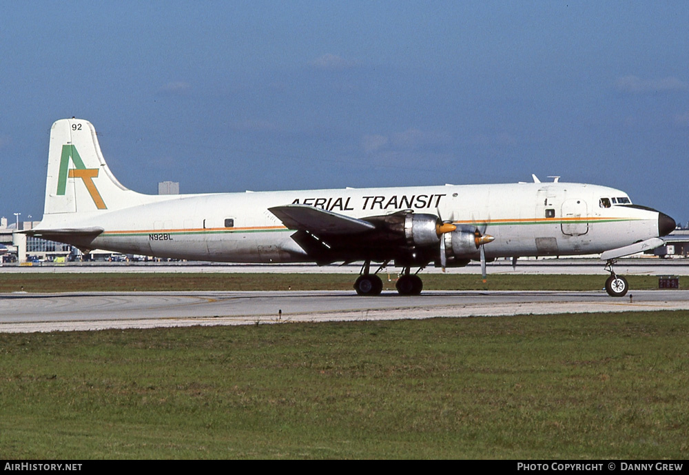 Aircraft Photo of N92BL | Douglas DC-6B(F) | Aerial Transit | AirHistory.net #315905
