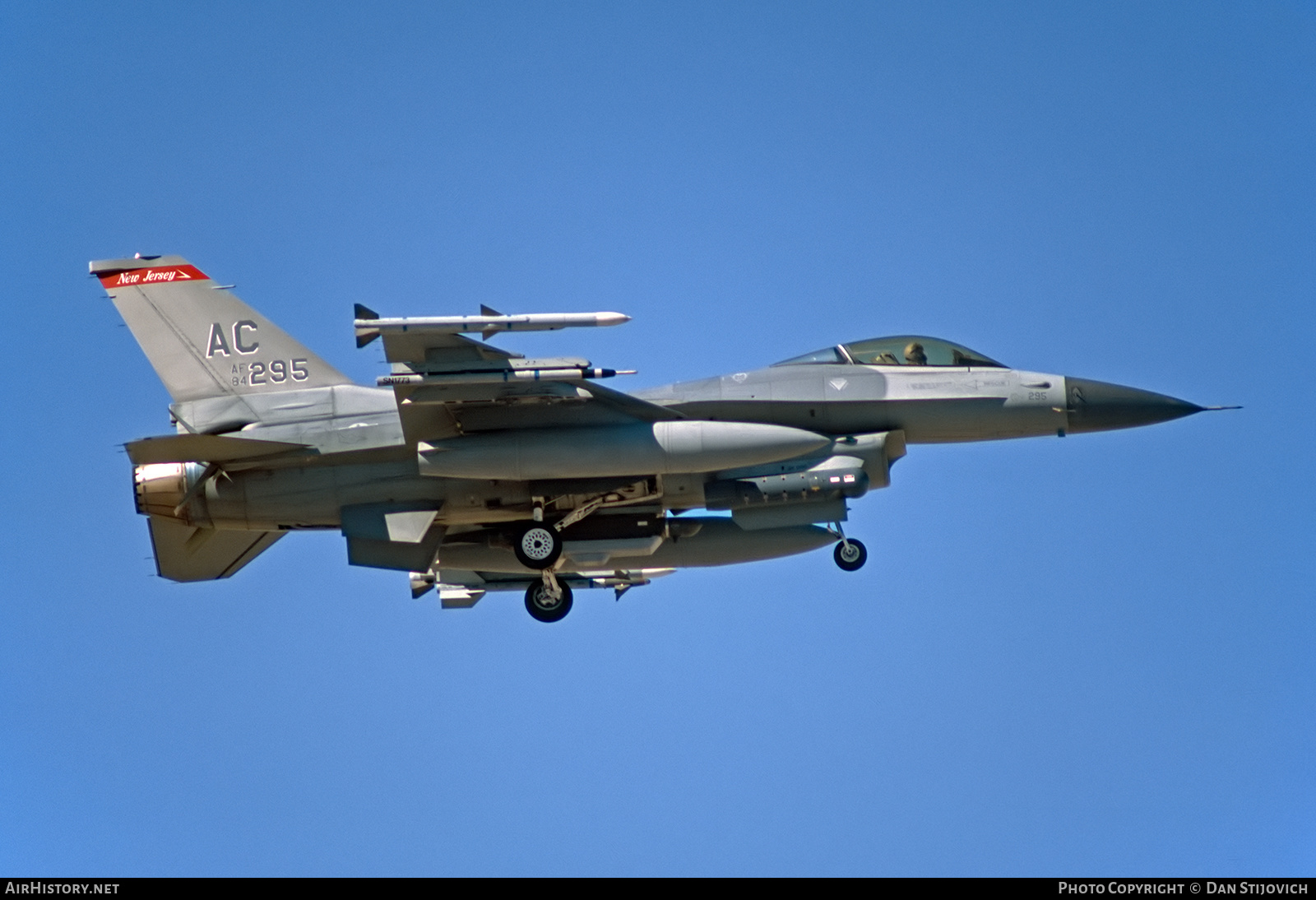 Aircraft Photo of 84-1295 / AF84-295 | General Dynamics F-16C Fighting Falcon | USA - Air Force | AirHistory.net #315906