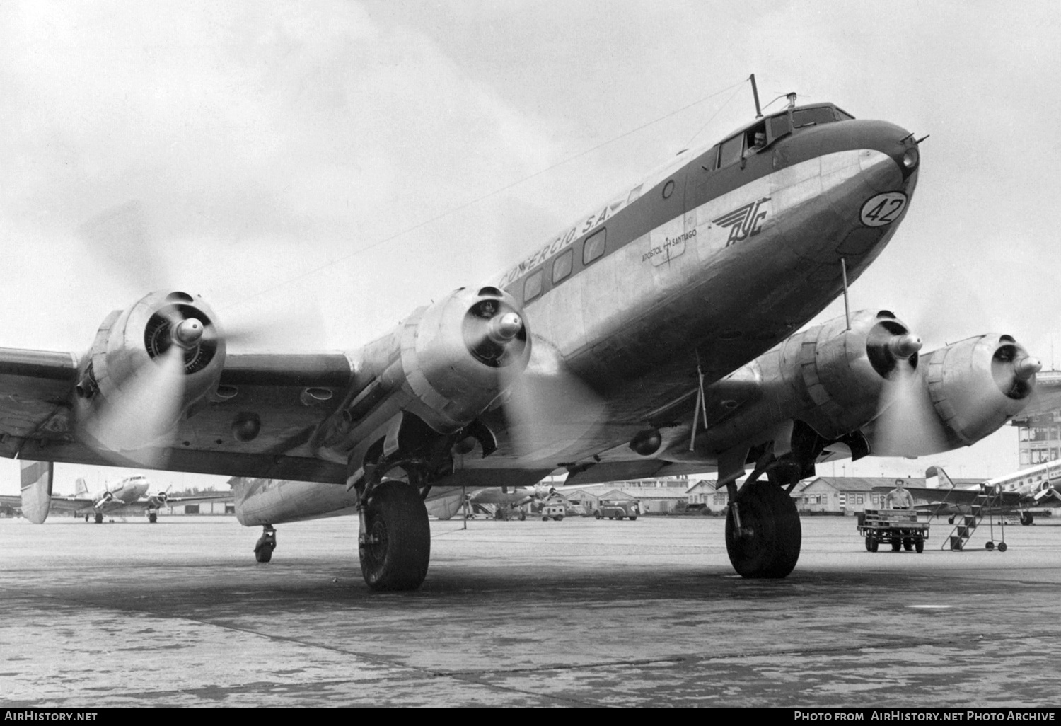 Aircraft Photo of EC-AGV | Sud-Est SE.161-P7 Languedoc | Aviación y Comercio - Aviaco | AirHistory.net #315907