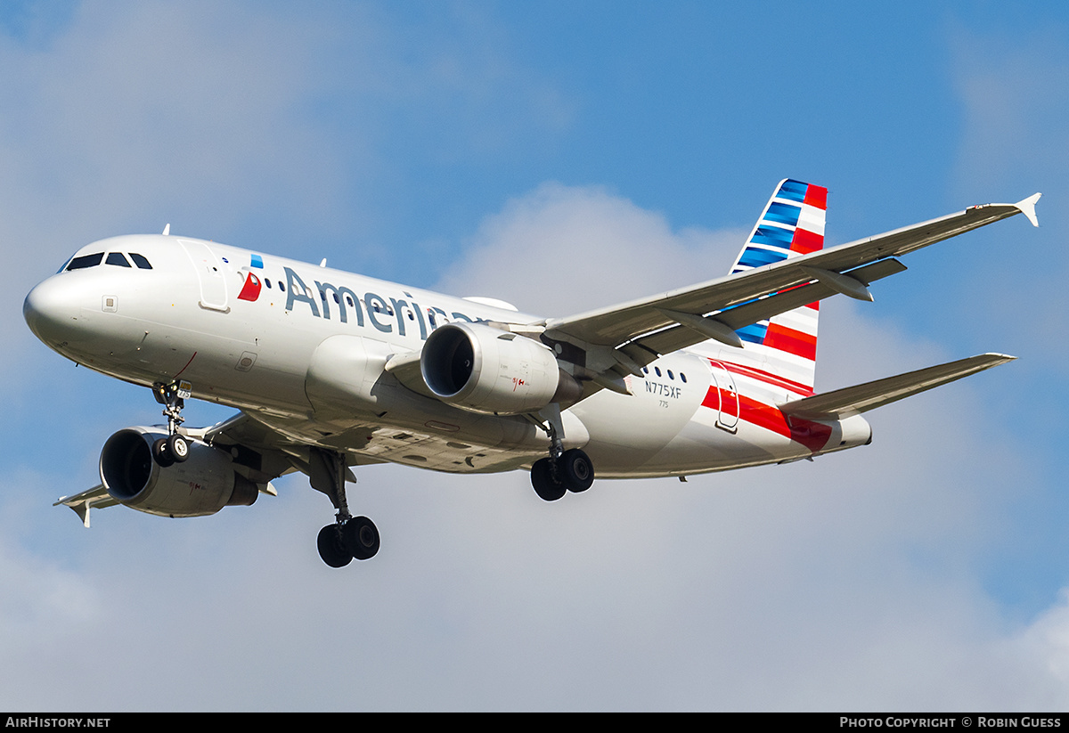 Aircraft Photo of N775XF | Airbus A319-112 | American Airlines | AirHistory.net #315909