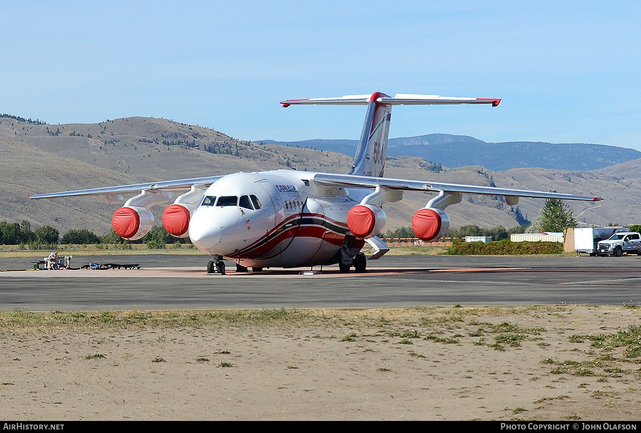 Aircraft Photo of C-GVFK | Conair Avro RJ85 AT | Conair Aviation | AirHistory.net #315921