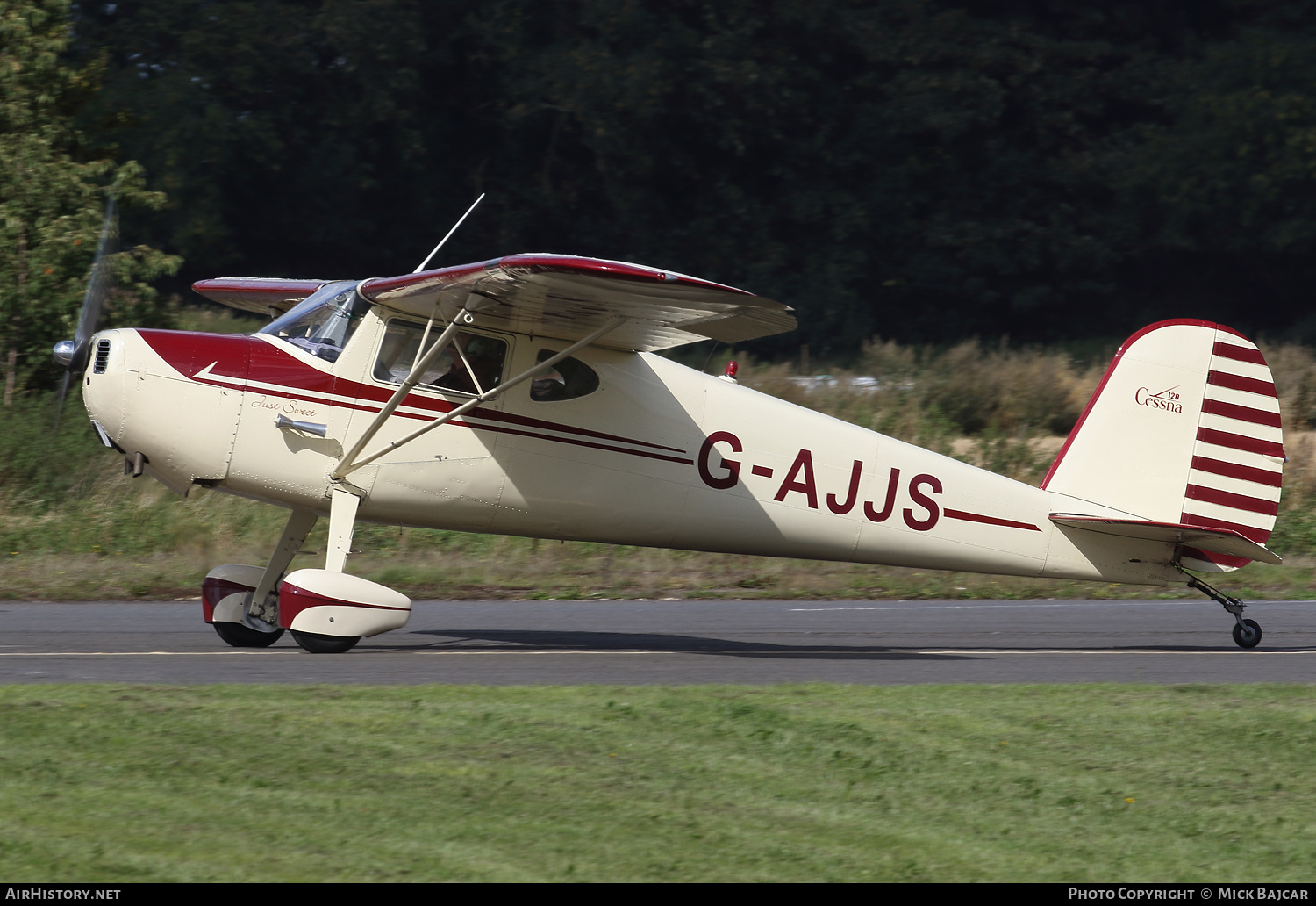 Aircraft Photo of G-AJJS | Cessna 120 | AirHistory.net #315928