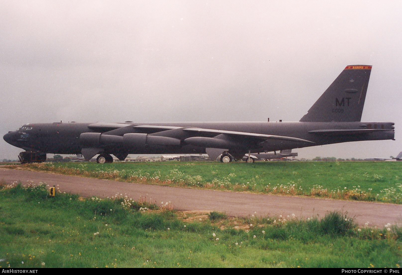 Aircraft Photo of 60-0009 / AF60-009 | Boeing B-52H Stratofortress | USA - Air Force | AirHistory.net #315937