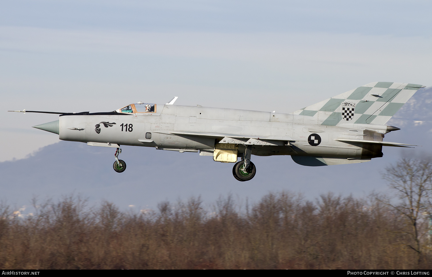 Aircraft Photo of 118 | Mikoyan-Gurevich MiG-21bisD | Croatia - Air Force | AirHistory.net #315941
