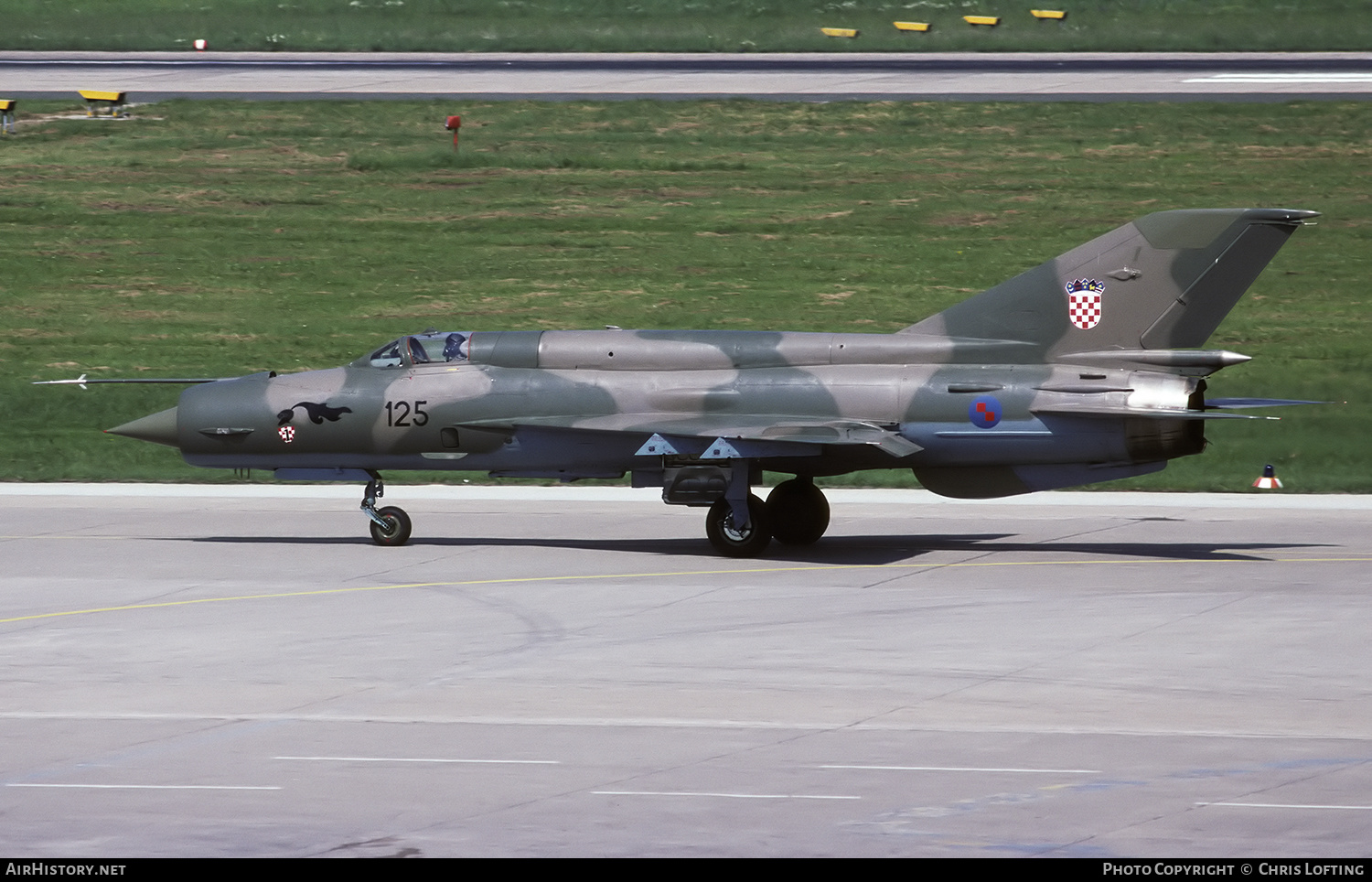 Aircraft Photo of 125 | Mikoyan-Gurevich MiG-21bis | Croatia - Air Force | AirHistory.net #315960