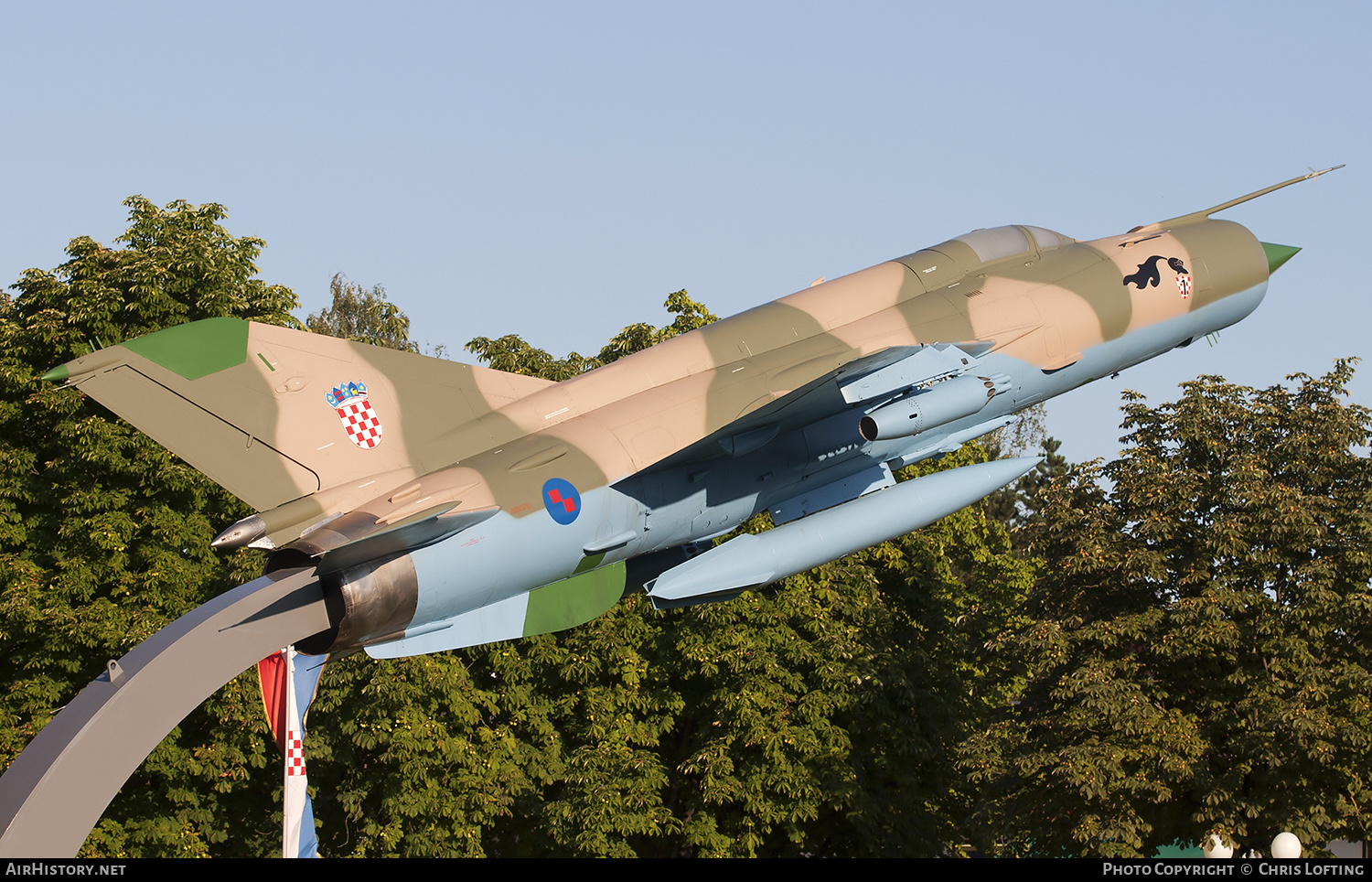 Aircraft Photo of 125 | Mikoyan-Gurevich MiG-21bis | Croatia - Air Force | AirHistory.net #315961