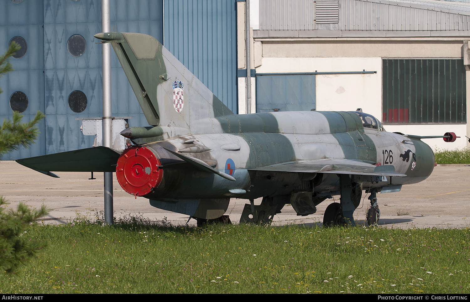Aircraft Photo of 126 | Mikoyan-Gurevich MiG-21bis | Croatia - Air Force | AirHistory.net #315963