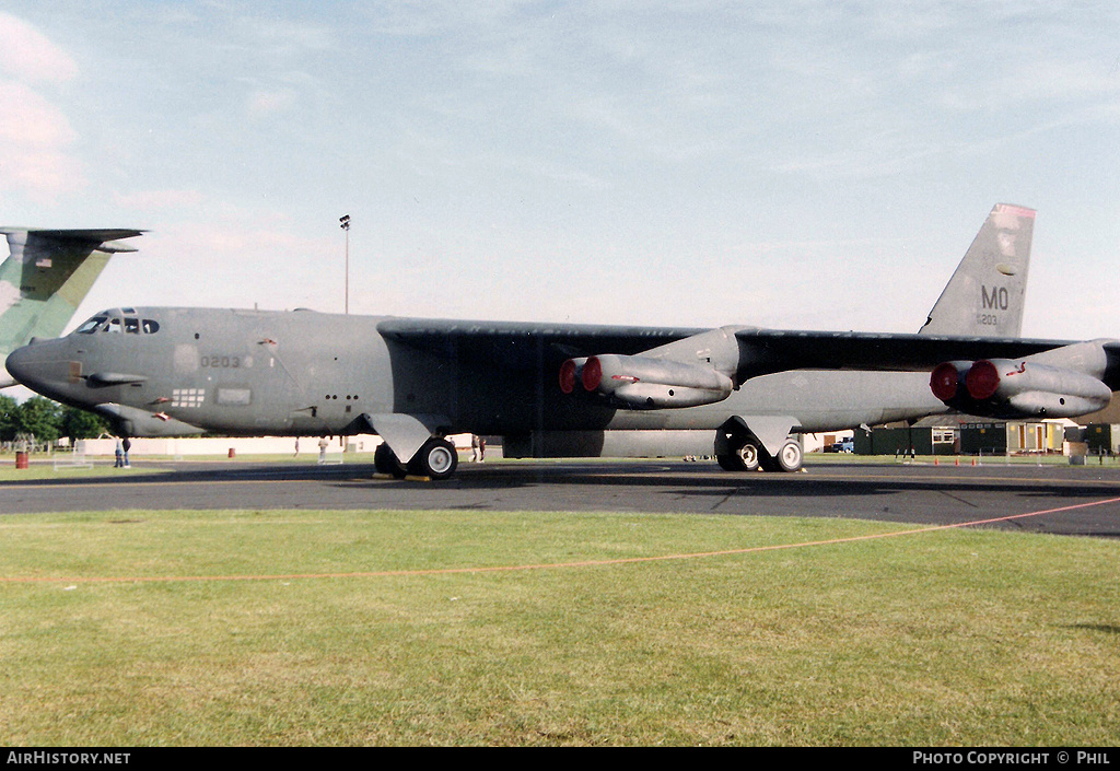 Aircraft Photo of 58-0203 / AF58-203 | Boeing B-52G Stratofortress | USA - Air Force | AirHistory.net #315975