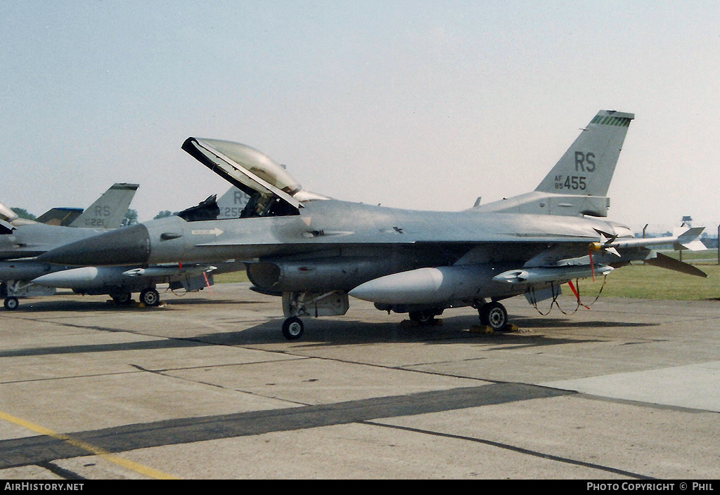 Aircraft Photo of 85-1455 / AF85-455 | General Dynamics F-16C Fighting Falcon | USA - Air Force | AirHistory.net #315984