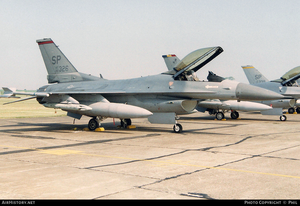 Aircraft Photo of 86-0326 / AF86-326 | General Dynamics F-16C Fighting Falcon | USA - Air Force | AirHistory.net #315985