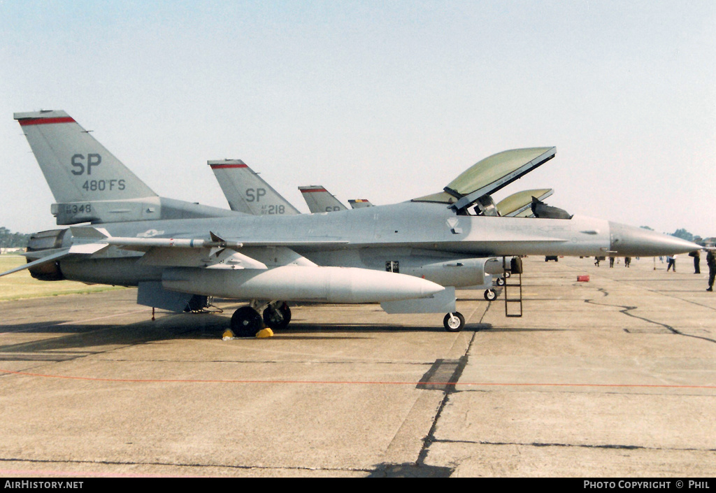 Aircraft Photo of 86-0348 / AF86-348 | General Dynamics F-16C Fighting Falcon | USA - Air Force | AirHistory.net #315995