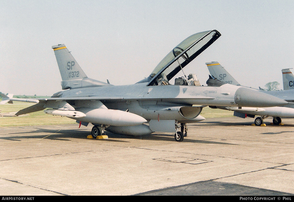 Aircraft Photo of 87-0372 / AF87-372 | General Dynamics F-16D Fighting Falcon | USA - Air Force | AirHistory.net #316003