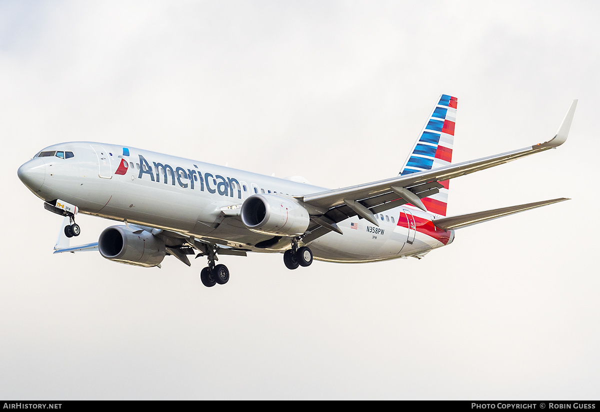 Aircraft Photo of N358PW | Boeing 737-823 | American Airlines | AirHistory.net #316008