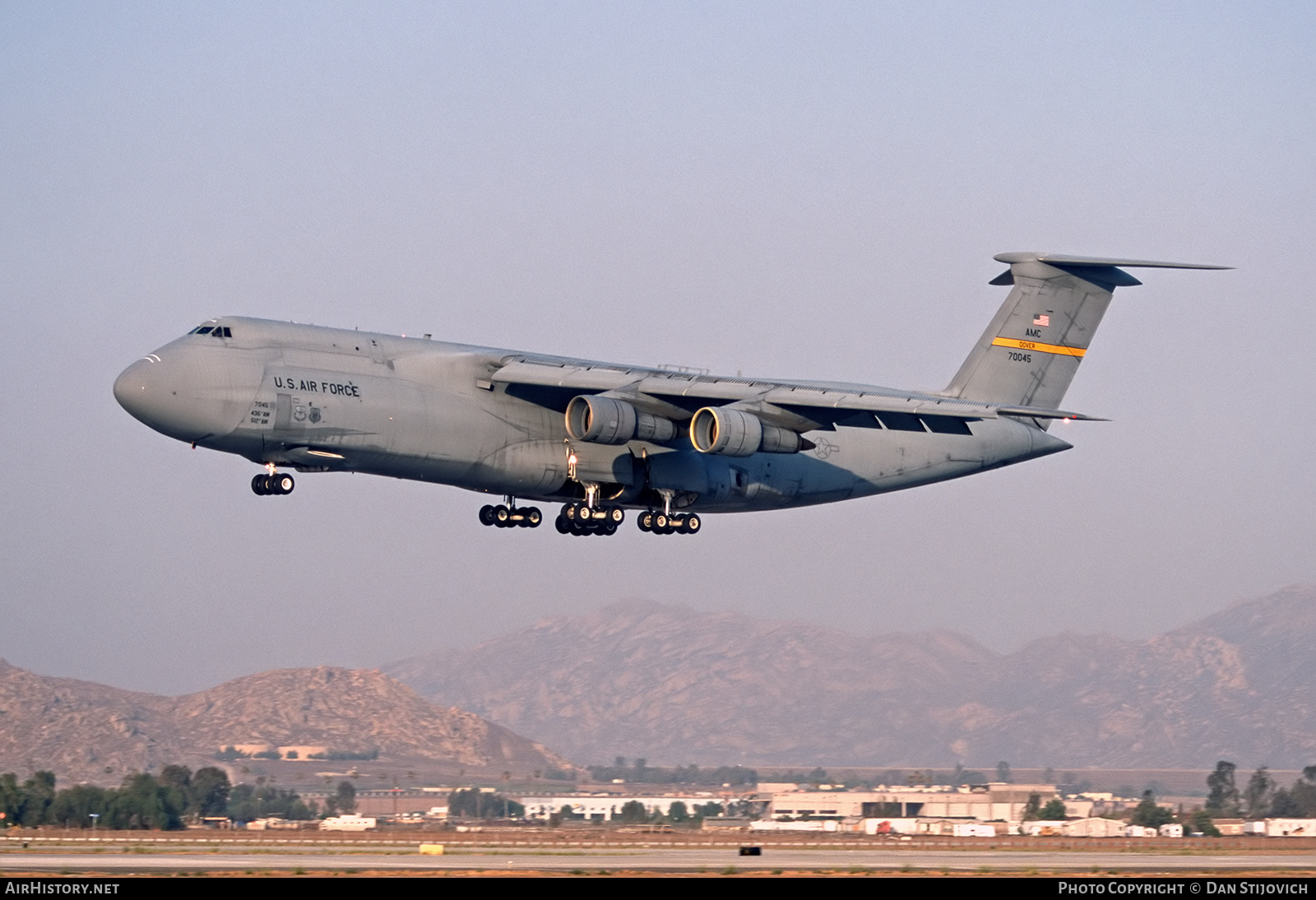 Aircraft Photo of 87-0045 / 70045 | Lockheed C-5B Galaxy (L-500) | USA - Air Force | AirHistory.net #316034