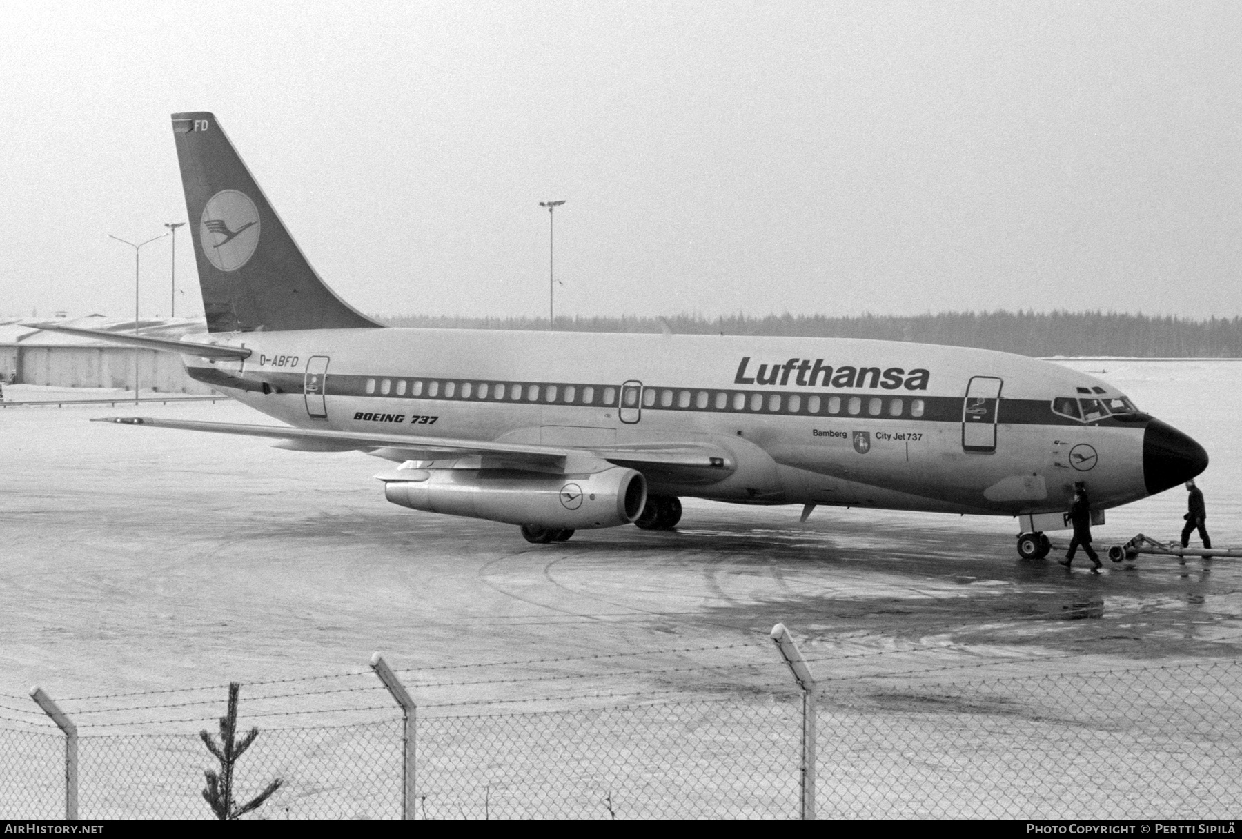 Aircraft Photo of D-ABFD | Boeing 737-230/Adv | Lufthansa | AirHistory.net #316036