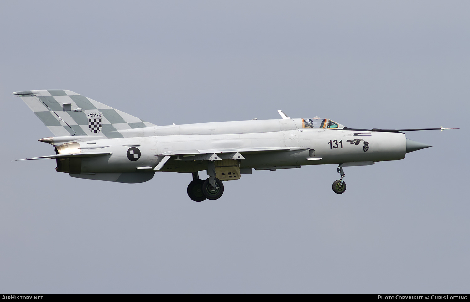 Aircraft Photo of 131 | Mikoyan-Gurevich MiG-21bisD | Croatia - Air Force | AirHistory.net #316038