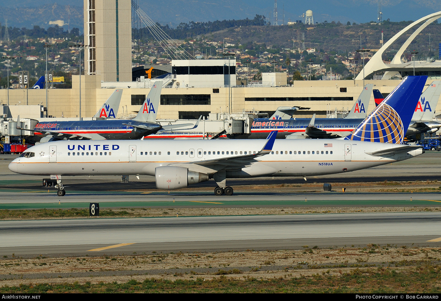 Aircraft Photo of N518UA | Boeing 757-222 | United Airlines | AirHistory.net #316056