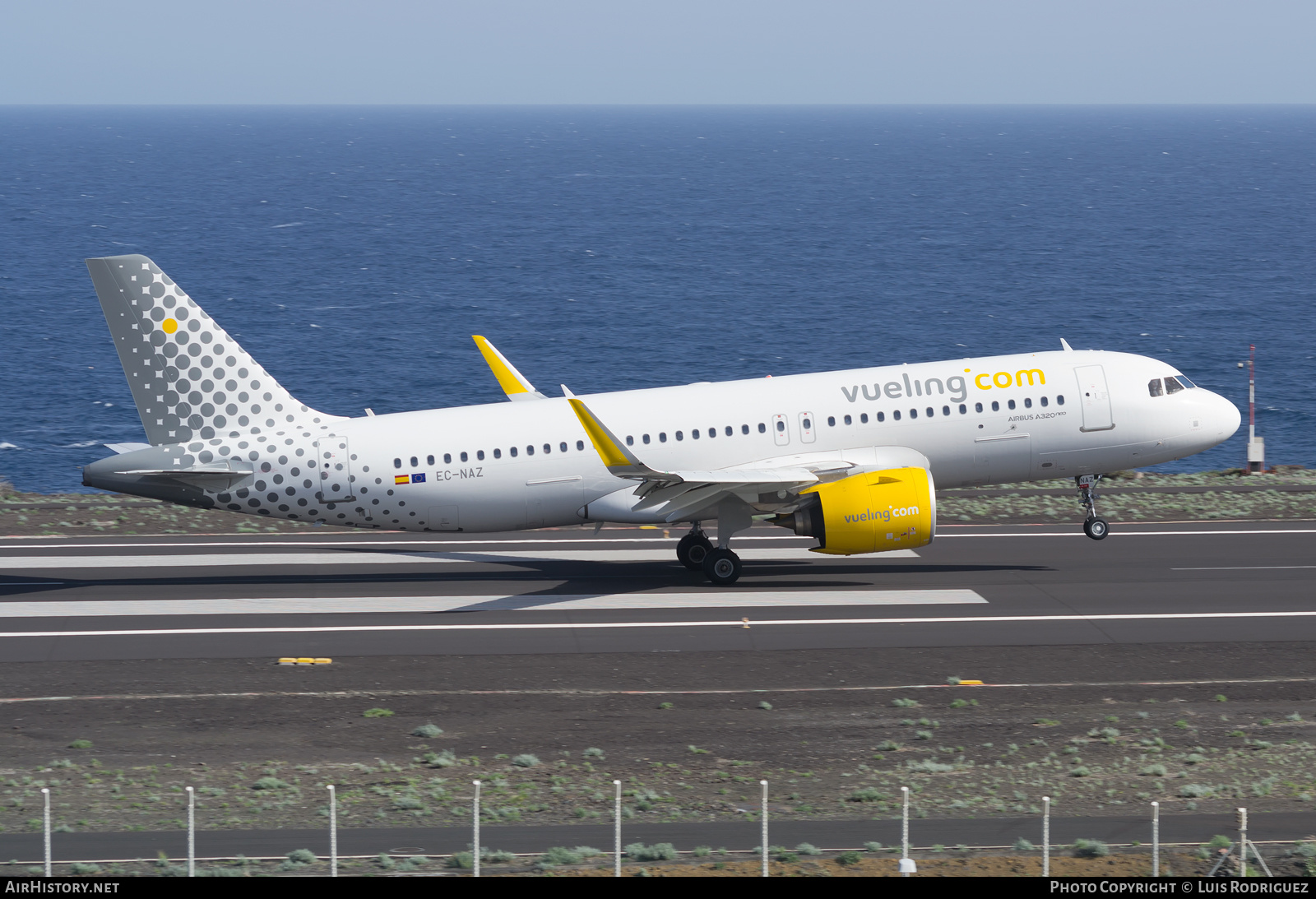Aircraft Photo of EC-NAZ | Airbus A320-271N | Vueling Airlines | AirHistory.net #316073