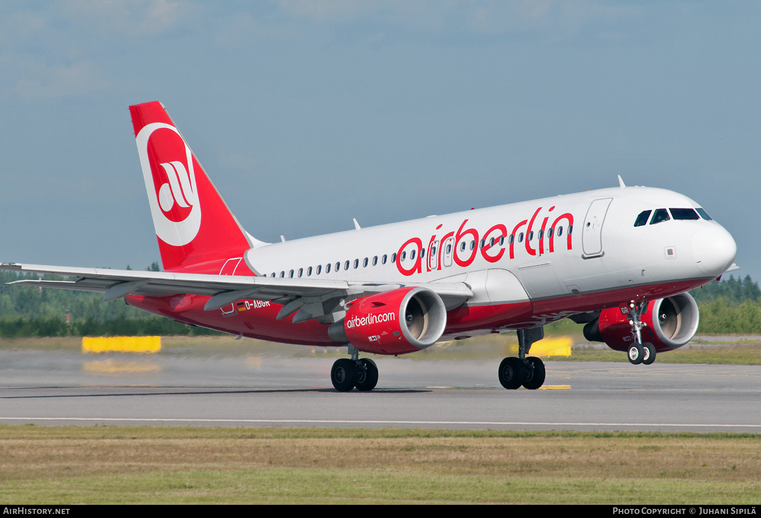 Aircraft Photo of D-ABGR | Airbus A319-112 | Air Berlin | AirHistory.net #316084