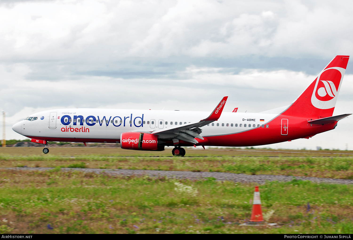 Aircraft Photo of D-ABME | Boeing 737-86J | Air Berlin | AirHistory.net #316096