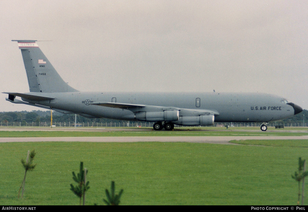 Aircraft Photo of 57-1458 / 71458 | Boeing KC-135E Stratotanker | USA - Air Force | AirHistory.net #316098