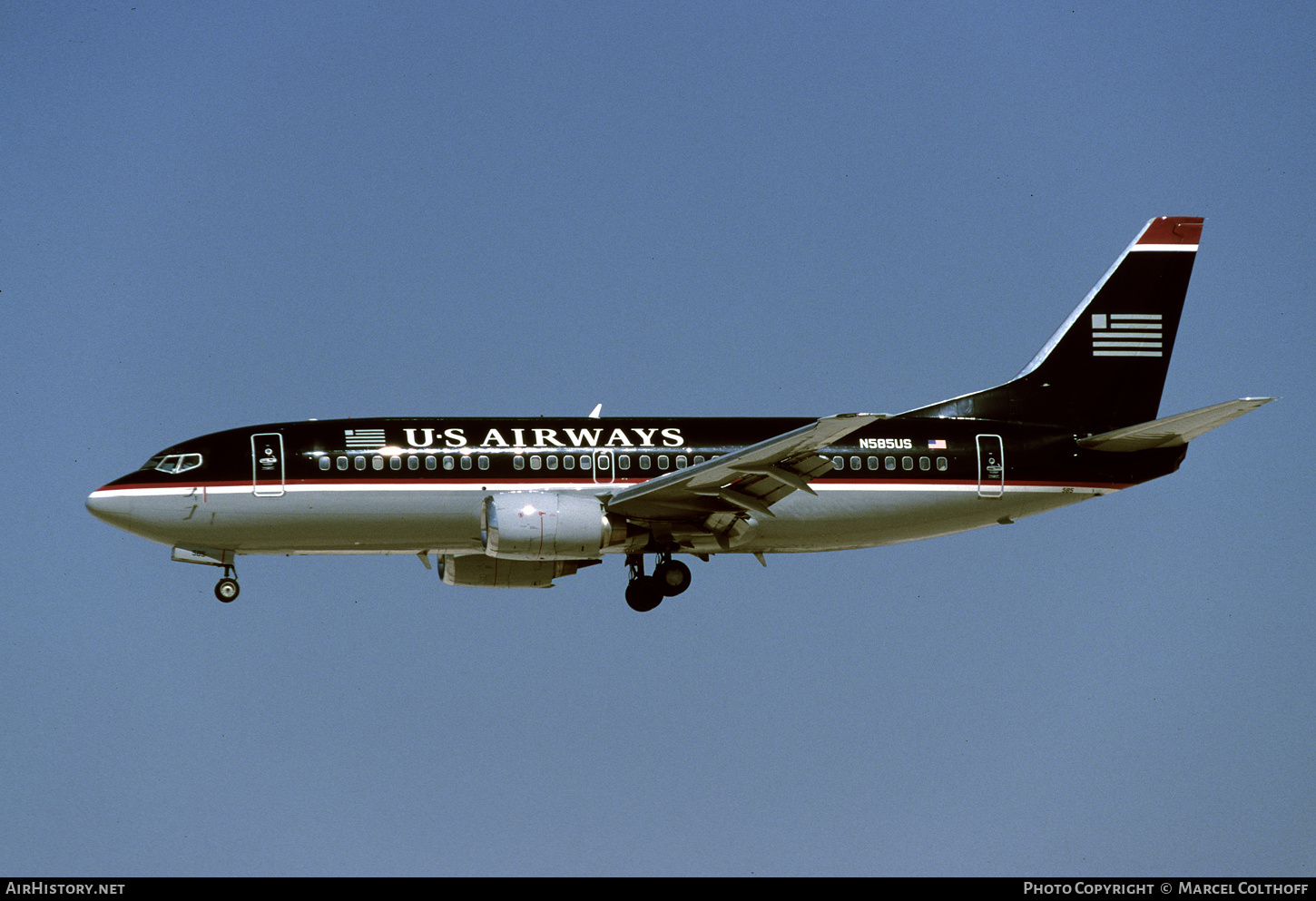 Aircraft Photo of N585US | Boeing 737-301 | US Airways | AirHistory.net #316113