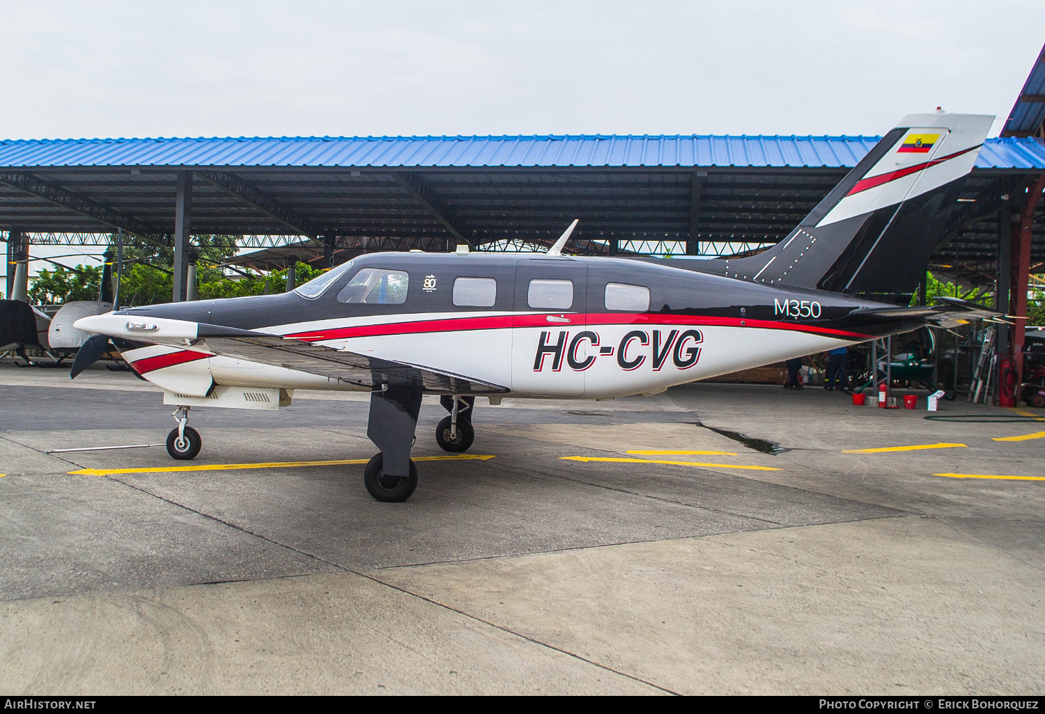 Aircraft Photo of HC-CVG | Piper PA-46-350P M350 | AirHistory.net #316147