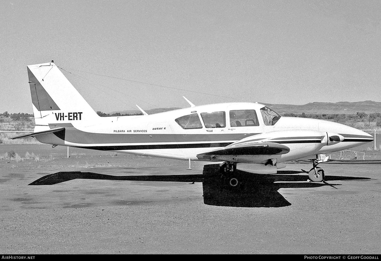 Aircraft Photo of VH-ERT | Piper PA-23-250 Aztec E | Pilbara Air Services | AirHistory.net #316203