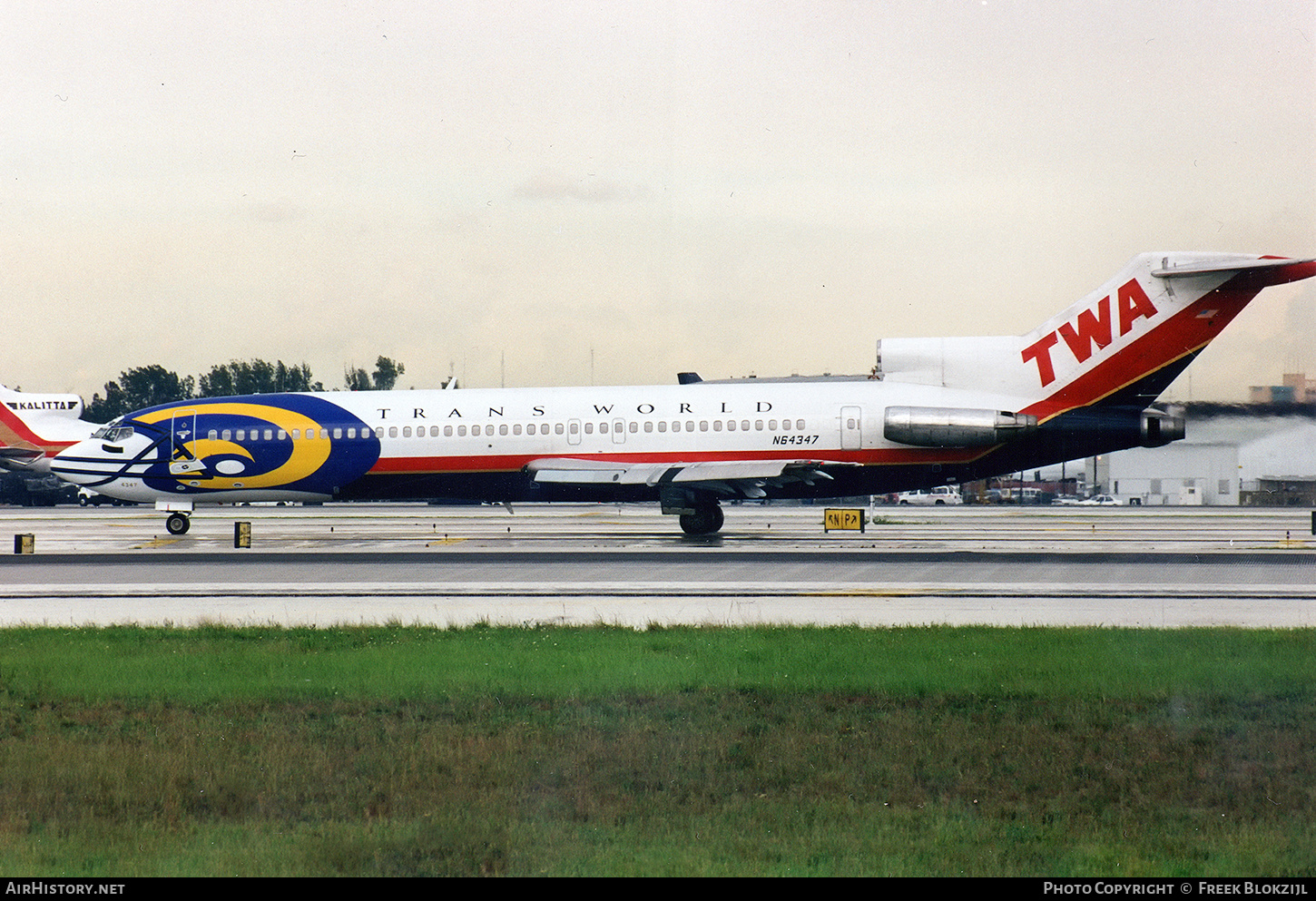 Aircraft Photo of N64347 | Boeing 727-231/Adv | Trans World Airlines - TWA | AirHistory.net #316209