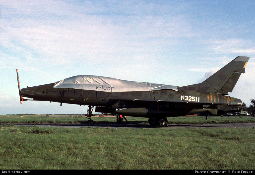 Aircraft Photo of N32511 | North American TF-100F Super Sabre | AirHistory.net #316210