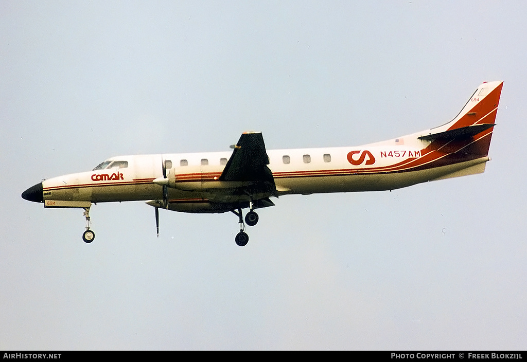 Aircraft Photo of N547AM | Fairchild Swearingen SA-227AC Metro III | Comair | AirHistory.net #316217