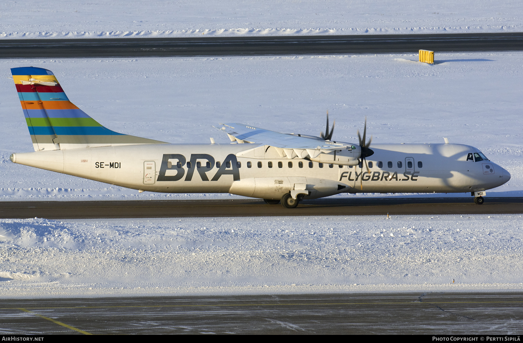 Aircraft Photo of SE-MDI | ATR ATR-72-500 (ATR-72-212A) | BRA - Braathens Regional Airlines | AirHistory.net #316221