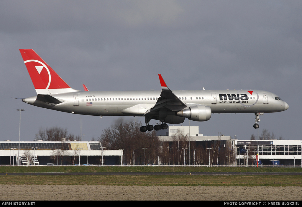 Aircraft Photo of N546US | Boeing 757-251 | Northwest Airlines | AirHistory.net #316226