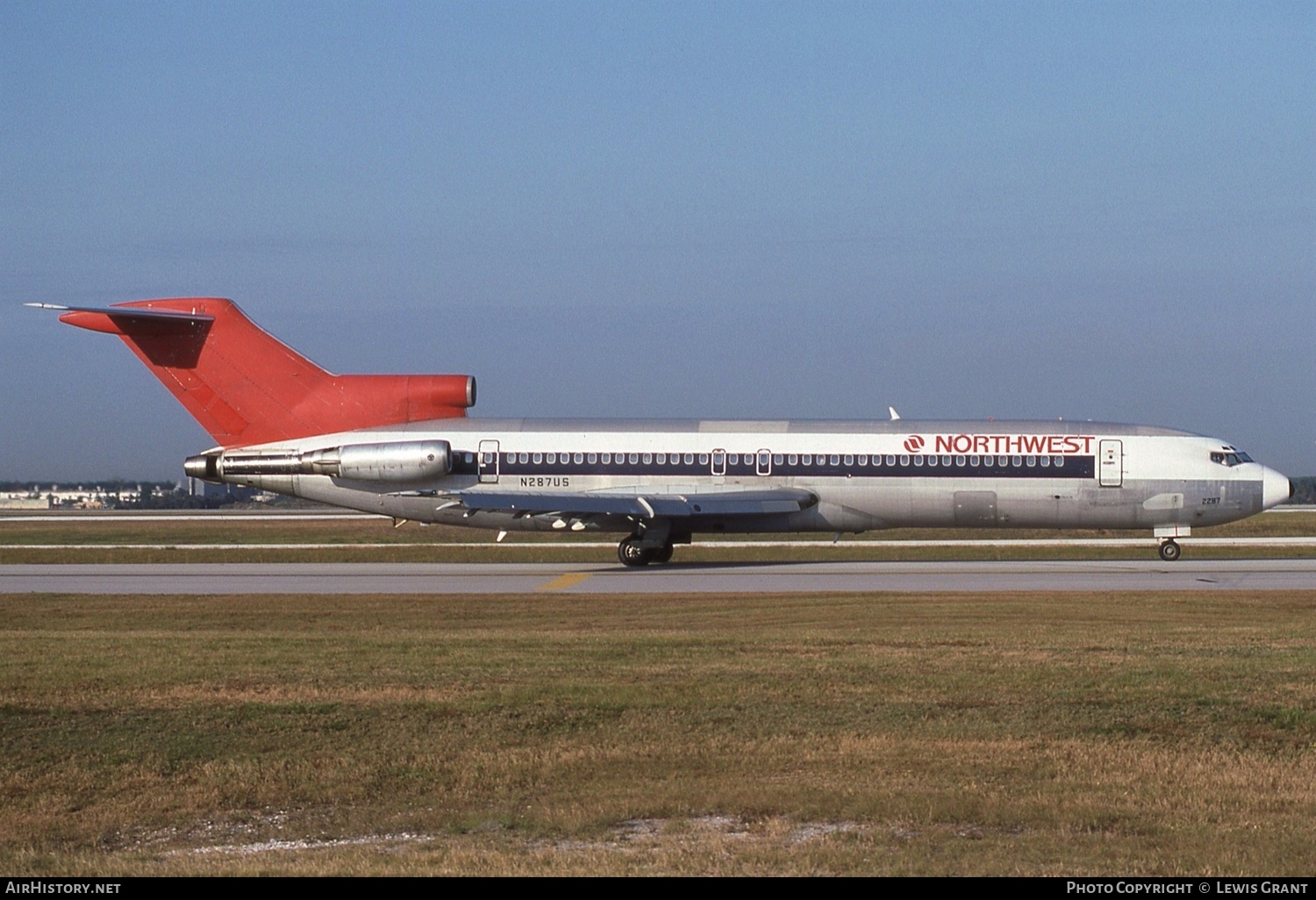 Aircraft Photo of N287US | Boeing 727-251/Adv | Northwest Airlines | AirHistory.net #316243