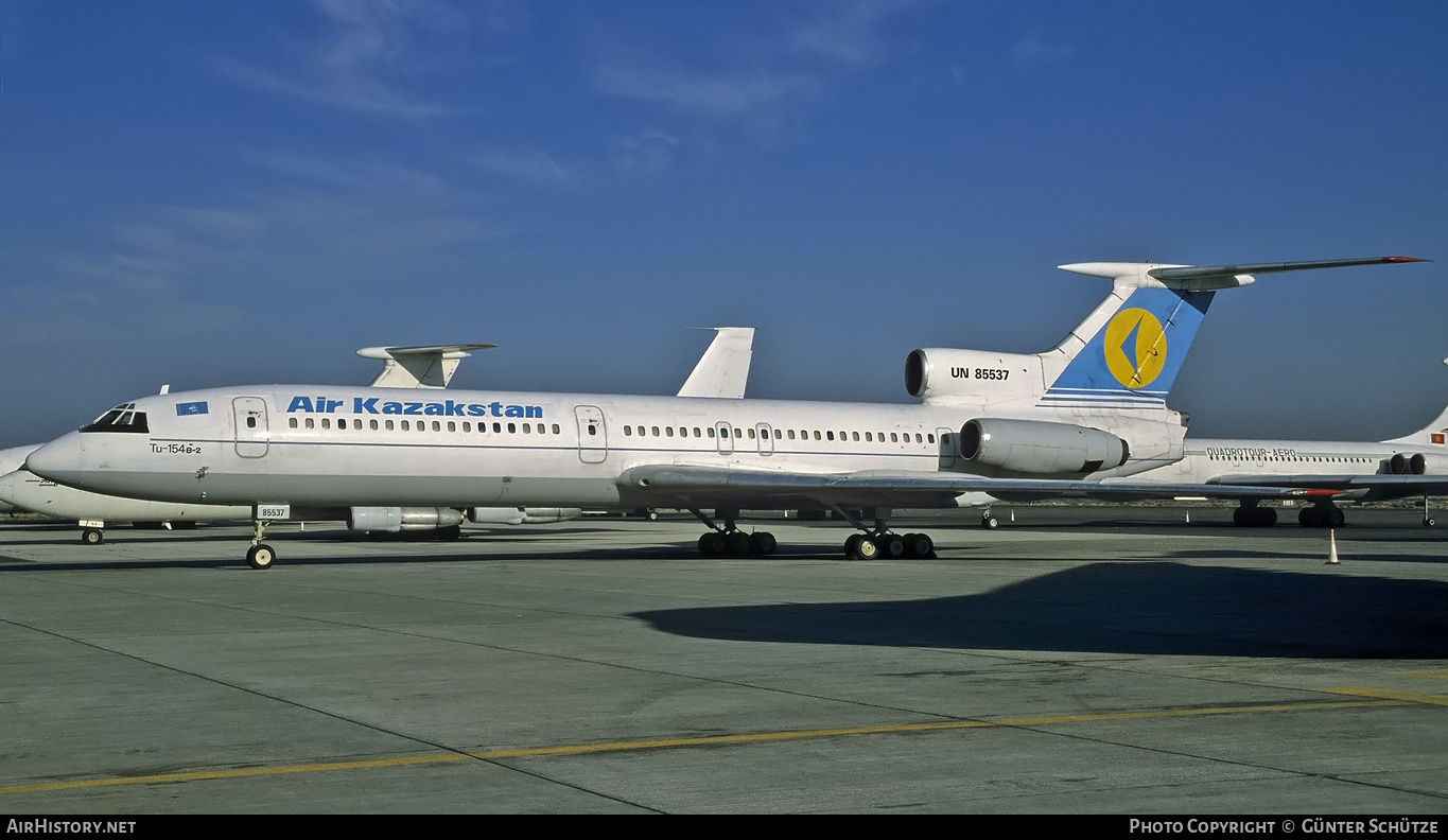Aircraft Photo of UN-85537 | Tupolev Tu-154B-2 | Air Kazakstan | AirHistory.net #316265
