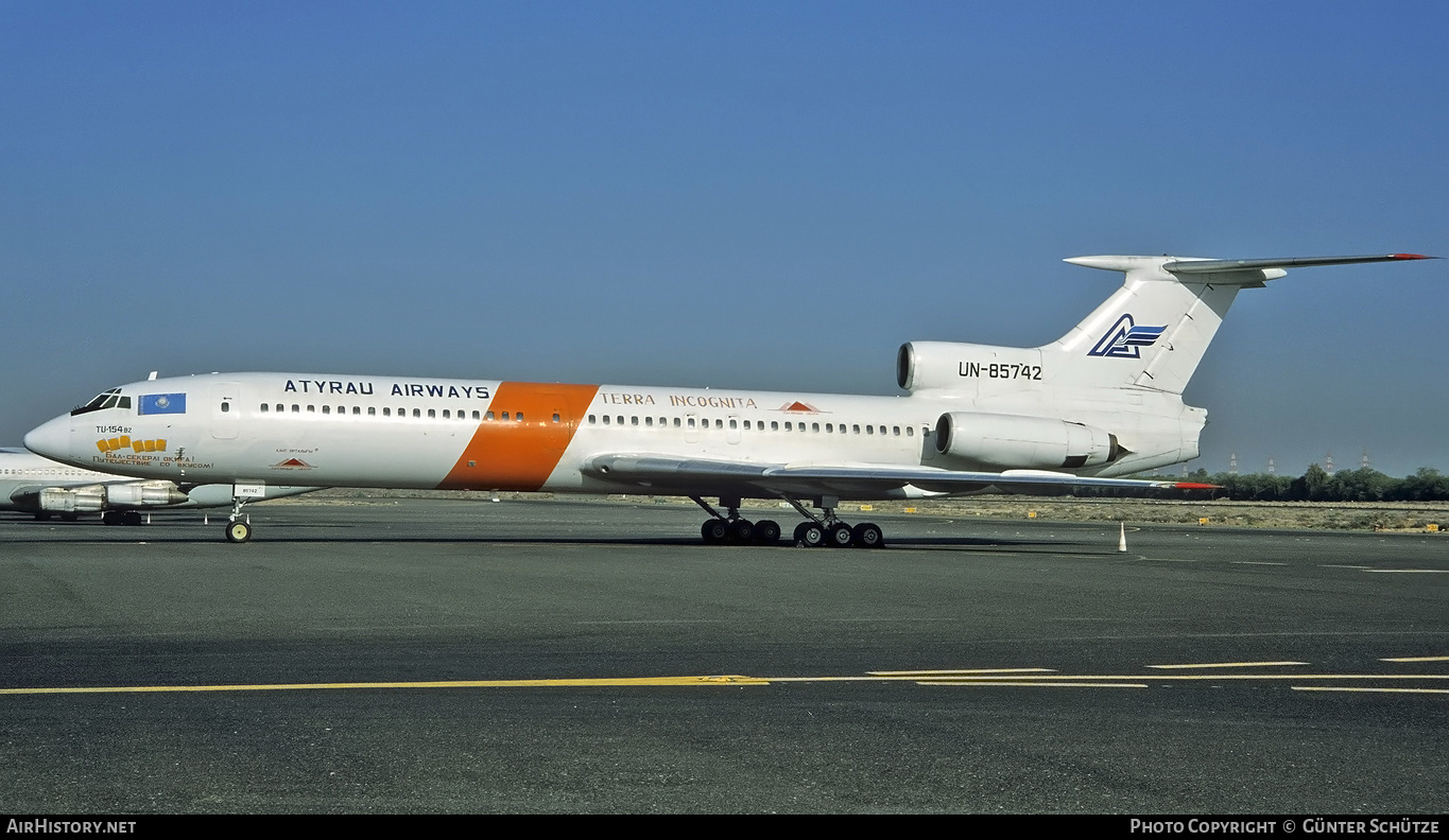 Aircraft Photo of UN-85742 | Tupolev Tu-154B-2 | Atyrau Air Ways | AirHistory.net #316266