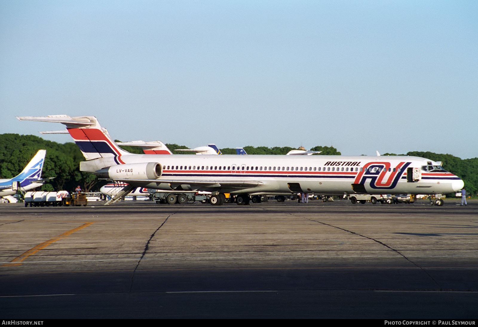 Aircraft Photo of LV-VAG | McDonnell Douglas MD-83 (DC-9-83) | Austral Líneas Aéreas | AirHistory.net #316283