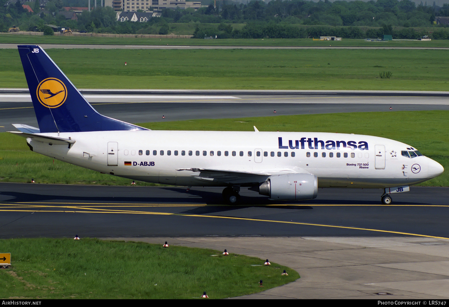 Aircraft Photo of D-ABJB | Boeing 737-530 | Lufthansa | AirHistory.net #316298