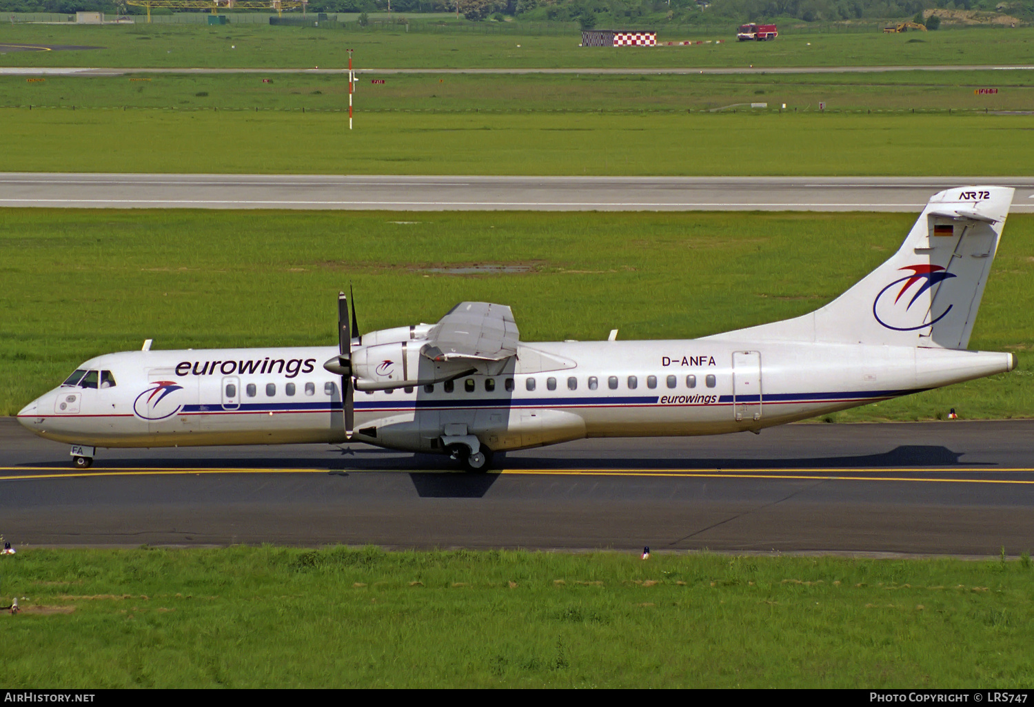 Aircraft Photo of D-ANFA | ATR ATR-72-202 | Eurowings | AirHistory.net #316300