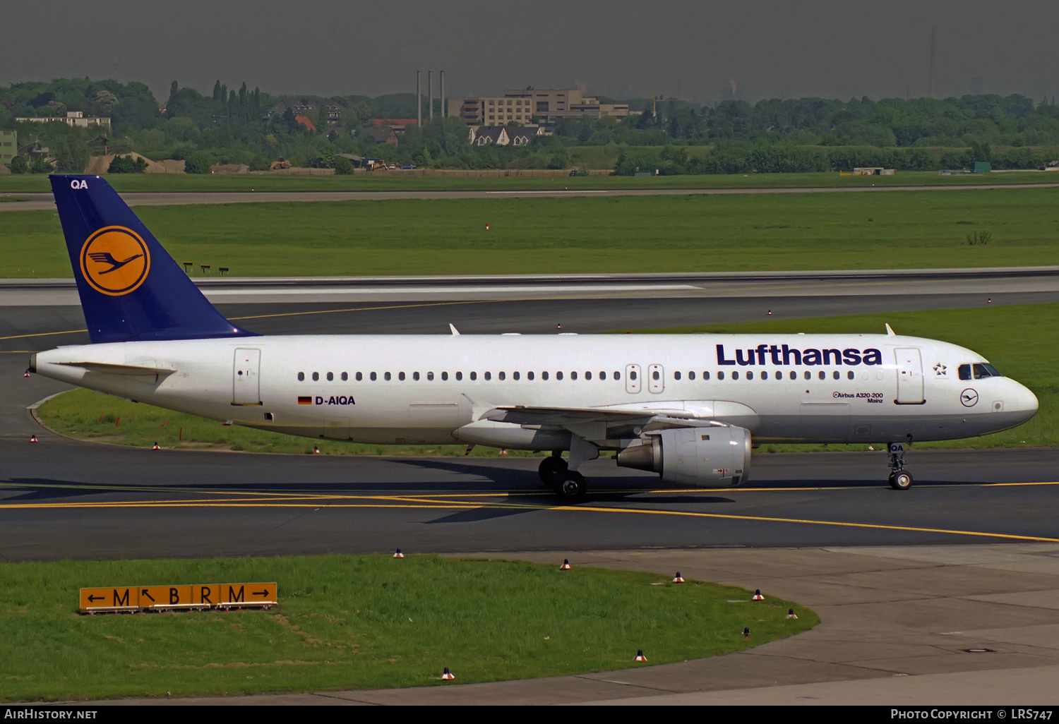 Aircraft Photo of D-AIQA | Airbus A320-211 | Lufthansa | AirHistory.net #316307