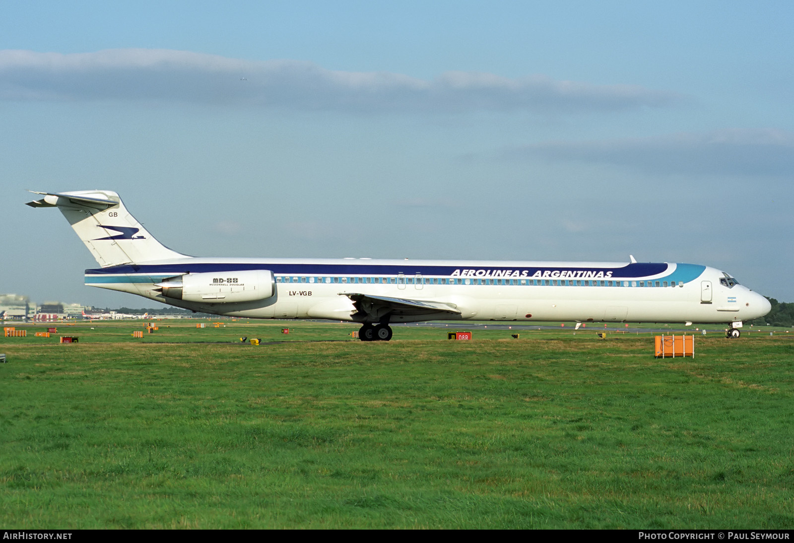 Aircraft Photo of LV-VGB | McDonnell Douglas MD-88 | Aerolíneas Argentinas | AirHistory.net #316316