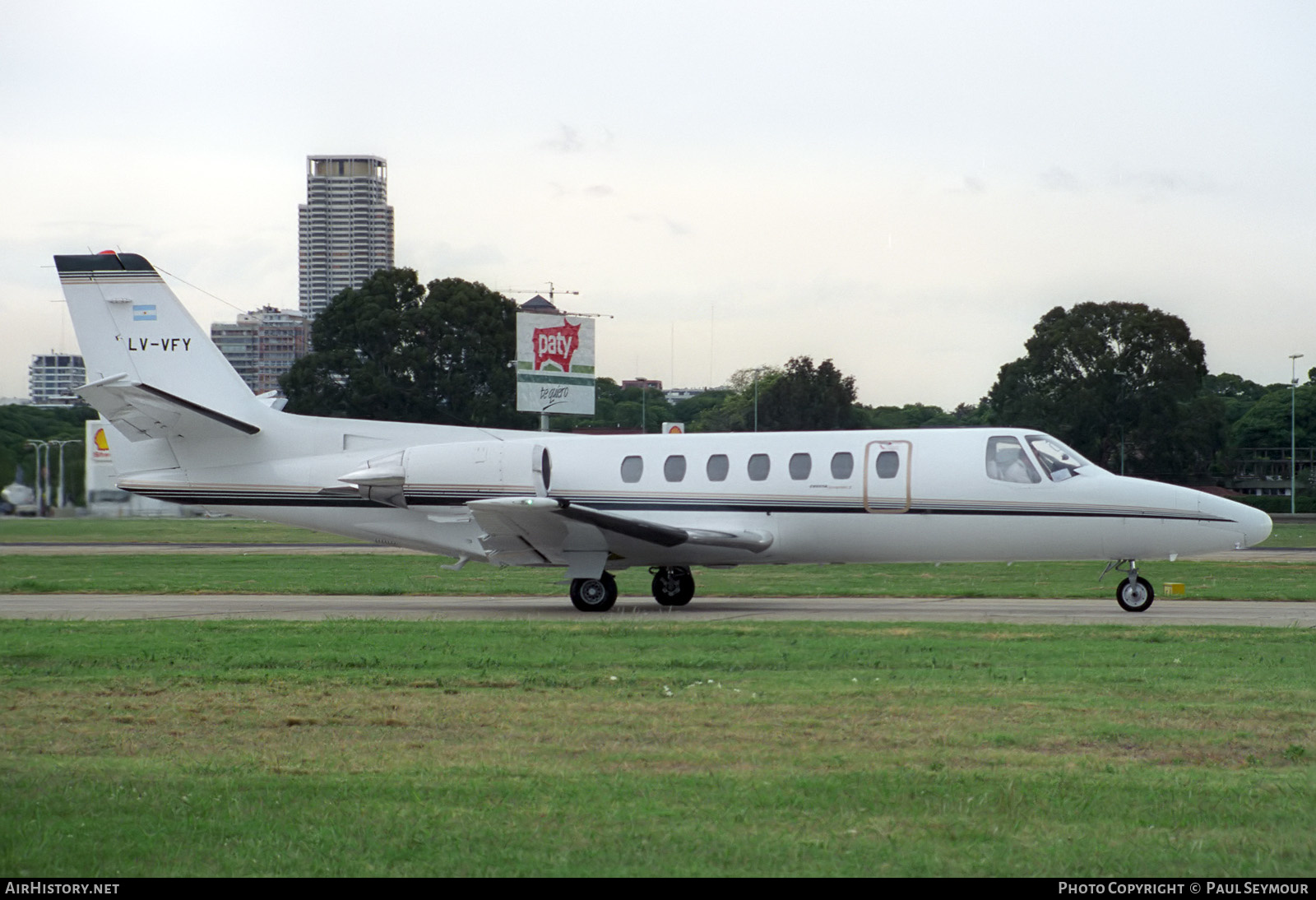 Aircraft Photo of LV-VFY | Cessna 560 Citation V | AirHistory.net #316318