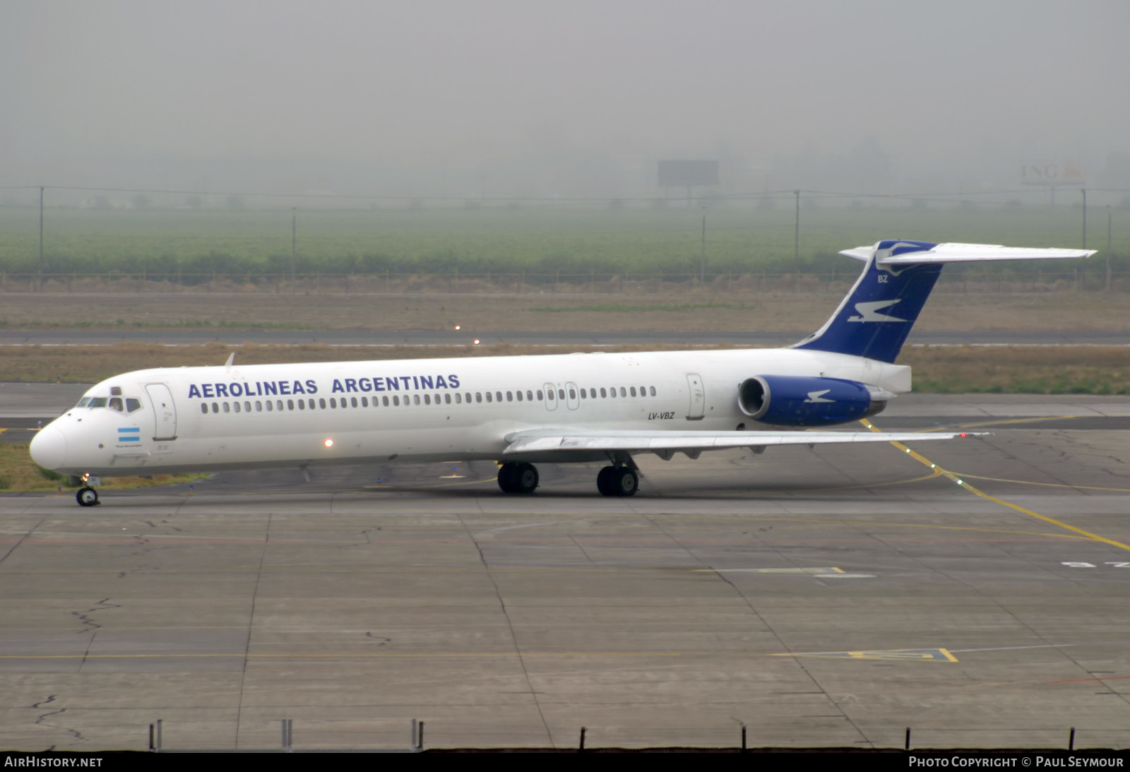 Aircraft Photo of LV-VBZ | McDonnell Douglas MD-88 | Aerolíneas Argentinas | AirHistory.net #316324