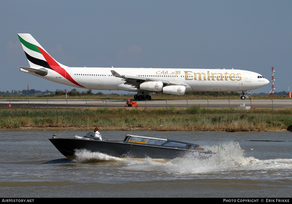 Aircraft Photo of A6-ERM | Airbus A340-313X | Emirates | AirHistory.net #316329