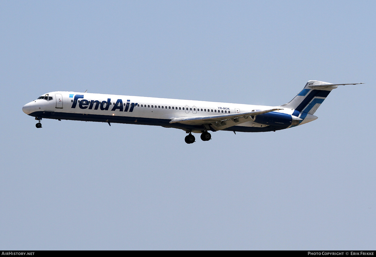 Aircraft Photo of YR-MDK | McDonnell Douglas MD-82 (DC-9-82) | Tend Air - Ten Airways | AirHistory.net #316332