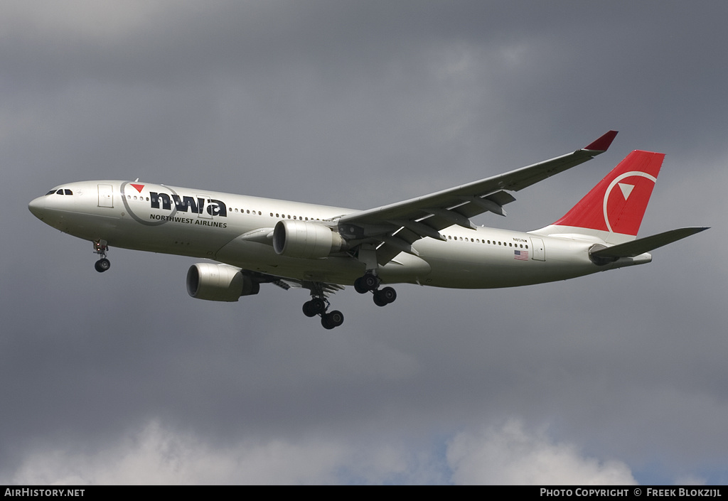 Aircraft Photo of N851NW | Airbus A330-223 | Northwest Airlines | AirHistory.net #316341