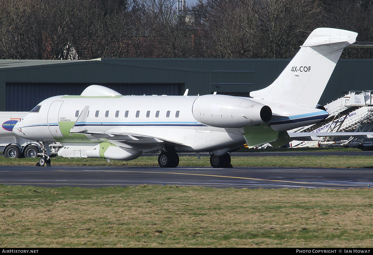 Aircraft Photo of 4X-COF | Bombardier Global 5000 (BD-700-1A11) | AirHistory.net #316342