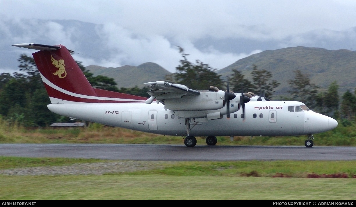 Aircraft Photo of PK-PSX | De Havilland Canada DHC-7-103 Dash 7 | Pelita Air Service | AirHistory.net #316359