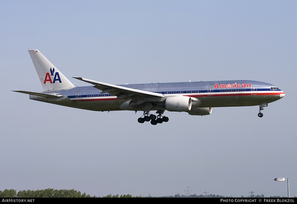 Aircraft Photo of N775AN | Boeing 777-223/ER | American Airlines | AirHistory.net #316360